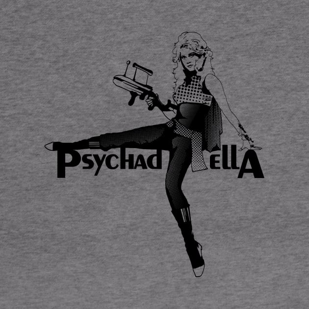 Barbarella Psychadella by mosgraphix